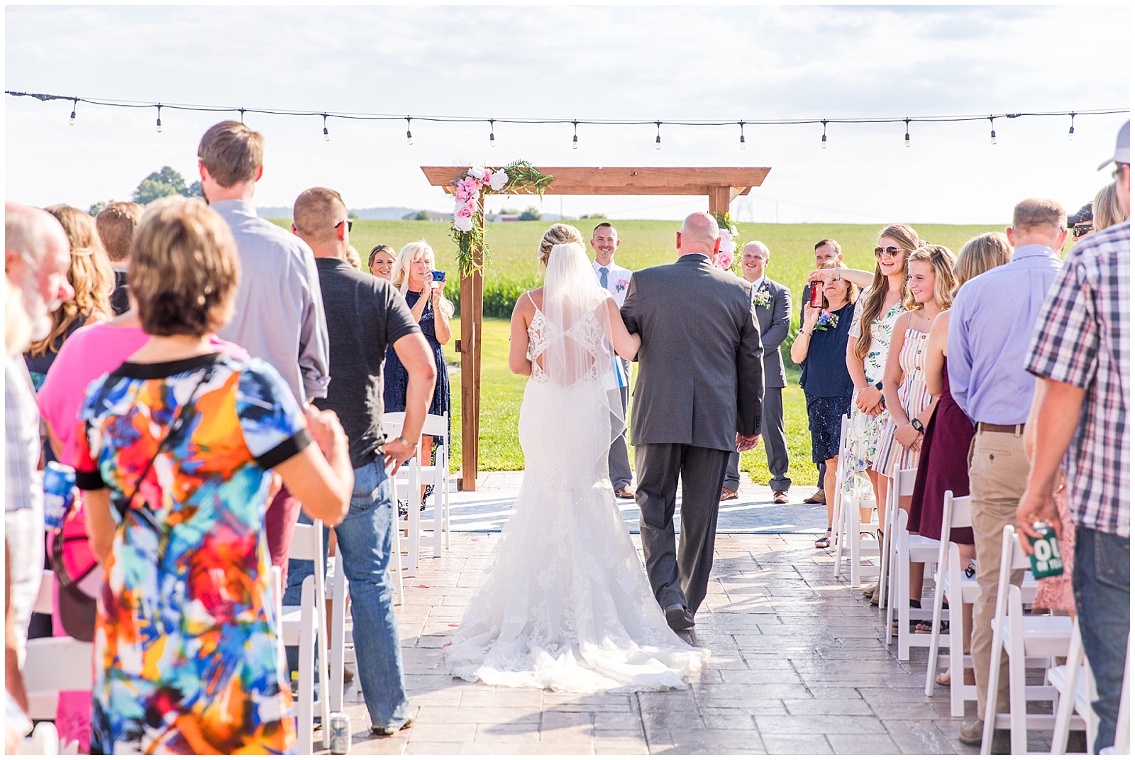 Dusty Blue & Gray Wedding at Riser Barn Columbus, Ohio Wedding